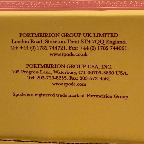 Spode Christmas Tree Gift Set Mug Ornament - Picture 8 of 11